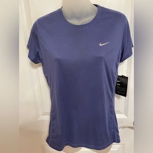 NWT Nike DRI FIT Running shirt UPF 40+